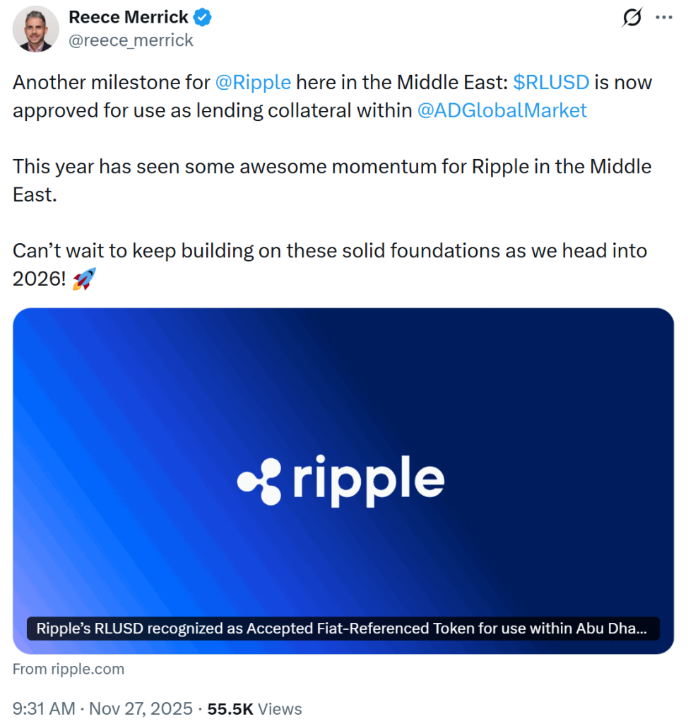 Ripple's RLUSD stablecoin approved for...
